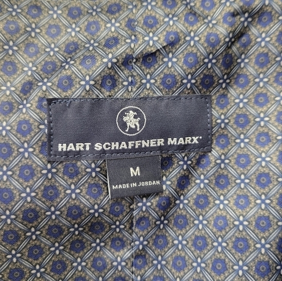 Hart Schaffner Marx Plaid Vest Tan M - Picture 4 of 7